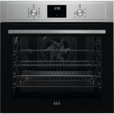 Aeg BEX33501EM Multifunction Fan operated oven, touch control clock, minute minder and duration cook