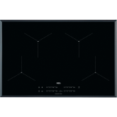 Aeg IAE84411FB 80cm SenseBoil Maxisense Induction Hob, 4 cooking sections, Windmill design, Hob2Hood
