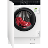Aeg LF8E8436BI Integrated Washing Machine. 8kg wash load, 1400rpm spin speed, OKOMix technology, med