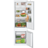 Bosch KIV87NSE0G 54.1cm 70/30 Built In Fridge Freezer - White