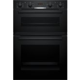 Bosch MBA533BB3B Red LED display, Main oven 5 functions,, EcoClean back. 2nd oven 3 functions