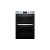 Bosch MHA133BR0B Red display, Main oven 2 functions, EcoClean back. 2nd oven 3 functions