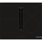 Bosch PVS611B16E 60cm venting hob, Touch Control, 4 zones, 1 CombiZone + Ventilation, Auto-on fan, f