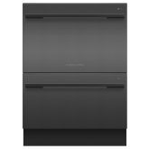 Fisher And Paykel DD60DDFHB9 Dishwasher DishDrawer™ Double, 12 Place Settings, Designer handle Black