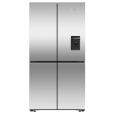 Fisher And Paykel RF605QNUVX1 910Mm, 341Ltr Fridge, 197Ltr Freezer, Plumbed Ice + Water