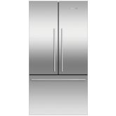 Fisher And Paykel RF610ADJX7 Fridge Freezer French Door 900mm, Designer Handle, Stainless Steel - Ic