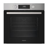 Hotpoint HOEU25CZXUK 59.5cm Built In Electric Single Oven - Stainless Steel