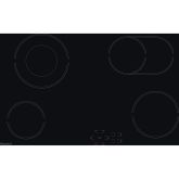 Hotpoint HR724BH 75Cm Frameless Ceramic Hob. 9 Power Levels. ,Child Lock