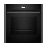 Neff B24CR31G0B Electronic, 3.7" Full Touch TFT Display, Circotherm, 14 functions, Rotating handle, 