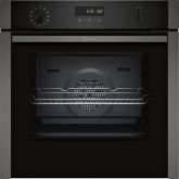 Neff B6ACH7AG7B 59.4cm Built In Electric Single Oven - Graphite Grey