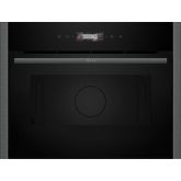 Neff C24GR3XG1B Electronic, 3.7" Full Touch TFT Display, MW plus Grill with combination option, up 