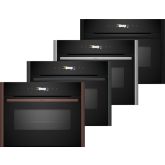 Neff C29MR21Y0B Flex Design compact oven with MW, Electronic, 3.7" Premium Full Touch TFT Display, 1