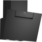 Neff D65IFN1S0B 60cm, Angled Glass Wall Hood, Smart Hood Automatic, Touch Control, LED Lights. Optio