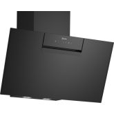 Neff D85IFN1S0B 80cm, Angled Glass Wall Hood, Smart Hood Automatic, Touch Control, LED Lights. Optio