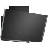 Neff D98IPT2S0B 90cm, Angled Glass Wall Hood, climateControl Sensor, Touch Control, LED Lights. Opti