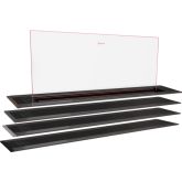 Neff I88WMM1Y7B Flex Design, 80cm Worktop ventilation, clear glass with Ambient Light, New GuidedAir