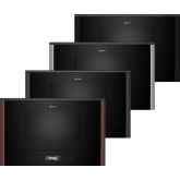 Neff NL9WR21Y1B Flex Design MW oven, Electronic, 3.7" Premium Full Touch TFT Display, up to 900W, 5