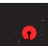 Neff T16NKE0L 60cm, 4 zones, 9 power levels, Side control dials, Frameless