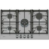 Neff T27CIQ8N0 75cm, 5 burner, 4.0kW Wok burner, Optimised FlameSelect, 3 Dishwasher suitable cast i