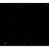 Neff T56FHS1L0 60cm Induction Hob, Twist Touch, CombiZone, 4 zones, 17 power levels, Home Connect, F