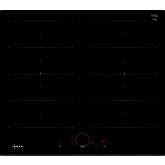 Neff T66FHX4L0 60cm Flex Induction Hob, Twist Touch Control, 2xFlex, Home Connect, Favourite Button,