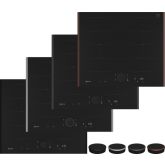 Neff T66YYY4C0 Flex Design, 60cm Flex Induction Hob, Twist Pad Flex, Favourite Button, 2x Extended F