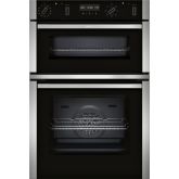 Neff U2ACH7AN7B CircoTherm Main oven, 8 functions, 2nd oven 4 functions. Electronic, LCD display and