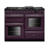 Rangemaster AURAO110DFPPLM/YX1 Aura 110cm Dual Fuel Plum - Onyx