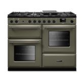 Rangemaster AURAO110DFPRBD/YX1 Aura 110cm Dual Fuel Riverbed - Onyx