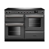 Rangemaster AURAO110EIPSLT/BN1 Aura 110cm Induction Slate (Paint) - Brushed Nickel