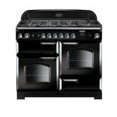 Rangemaster CLA110NGFBL/C 116660 CLASSIC 110 NG BLACK CHROME