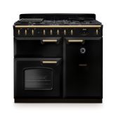 Rangemaster CLDL100DFPGBL/AB1 18295 NEW CLASSIC DLX 100 DF GLSS BLK AB GB/IE