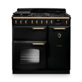 Rangemaster CLDL90DFPGBL/AB1 18255 NEW CLASSIC DLX 90 DF GLSS BLK AB GB/IE