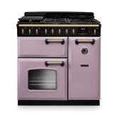 Rangemaster CLDL90DFPHTH/AB1 18403 NEW CLASSIC DLX 90 DF HTHR AB GB/IE