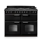 Rangemaster CLDLB110DFPCBL/CM1 14875 NEW CLASSIC DLX BC 110 DF CHRCL BLK CM GB/IE