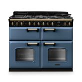 Rangemaster CLDLB110DFPSTB/AB1 18367 NEW CLASSIC DLX BC 110 DF STN BL AB GB/IE