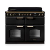 Rangemaster CLDLB110EIPCBL/AB1 18384 NEW CLASSIC DLX BC 110 EI CHRCL BLK AB GB/IE