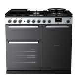 Rangemaster EDDL100DFGBLK/CM1 15808 EDGE DLX 100 DF BLCK GLS CM GB/IE