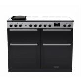 Rangemaster EDDLB110EIGBLK/CM1 15834 EDGE DLX BC 110 EI BLCK GLS CM GB/IE