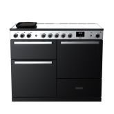Rangemaster EDDLO110EIGBLK/CM1 15822 EDGE DLX OC 110 EI BLCK GLS CM GB/IE