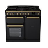 Rangemaster ESDL100DFPGBL/AB1 18074 ESTEL DLX 100 DF GLSS BLCK AB GB/IE