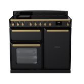 Rangemaster ESDL100EIPGBL/AB1 18088 ESTEL DLX 100 EI GLSS BLCK AB GB/IE