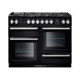 Rangemaster NEX110DFFBL/C 104850 NEXUS 110 DF BLACK CHROME