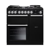 Rangemaster NEX90DFPCBL/CM1 16347 NEXUS LUX 90 DF CHRCL BLK CM GB/IE