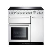 Rangemaster NEX90EIWH/C 106200 NEXUS 90 IND. WHITE CHROME