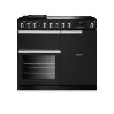 Rangemaster PRDL100EIPCBL/CM1 15557 NEW PROFESS DLX 100 EI CHRCL BLK CM GB/IE