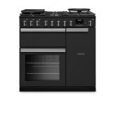 Rangemaster PRDL90DFPCBL/CM1 15503 NEW PROFESS DLX 90 DF CHRCL BLK CM GB/IE