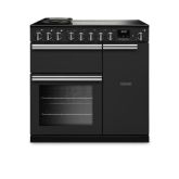 Rangemaster PRDL90EIPCBL/CM1 15521 NEW PROFESS DLX 90 EI CHRCL BLK CM GB/IE