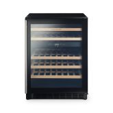 Rangemaster RDZ6046BL/ 126170 - 60CM DUAL ZONE WINE COOLER - BLACK