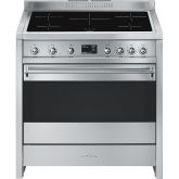 Smeg A1PYID-9 90cm Opera Electric Range Cooker Stainless Steel
